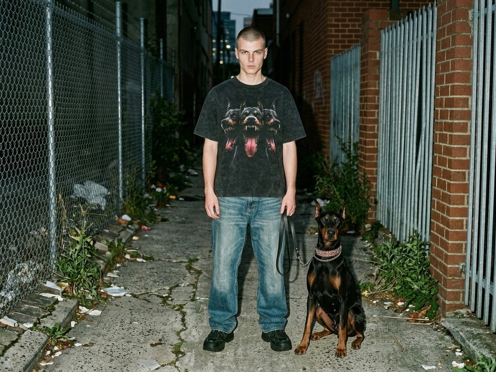 DOBERMAN | ACIDWASH OVERSIZED TEE