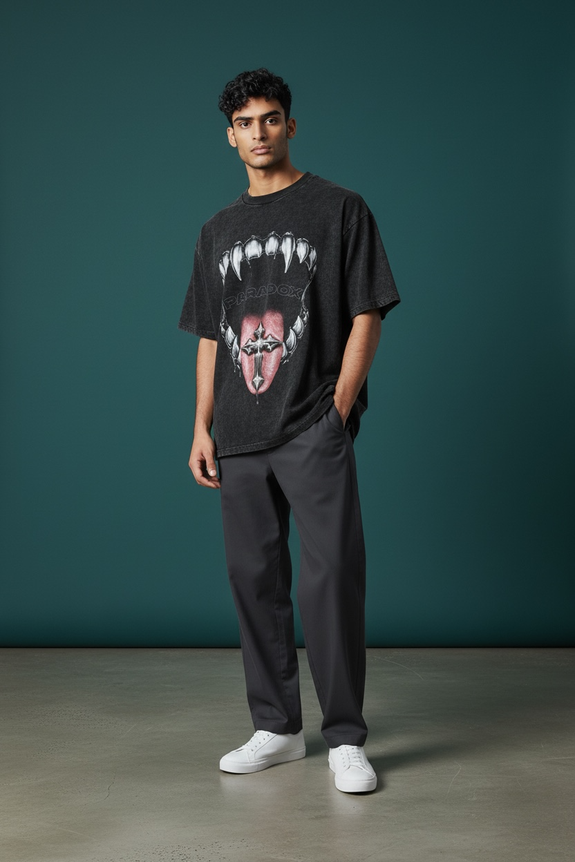 PARADOX | ACIDWASH OVERSIZED TEE