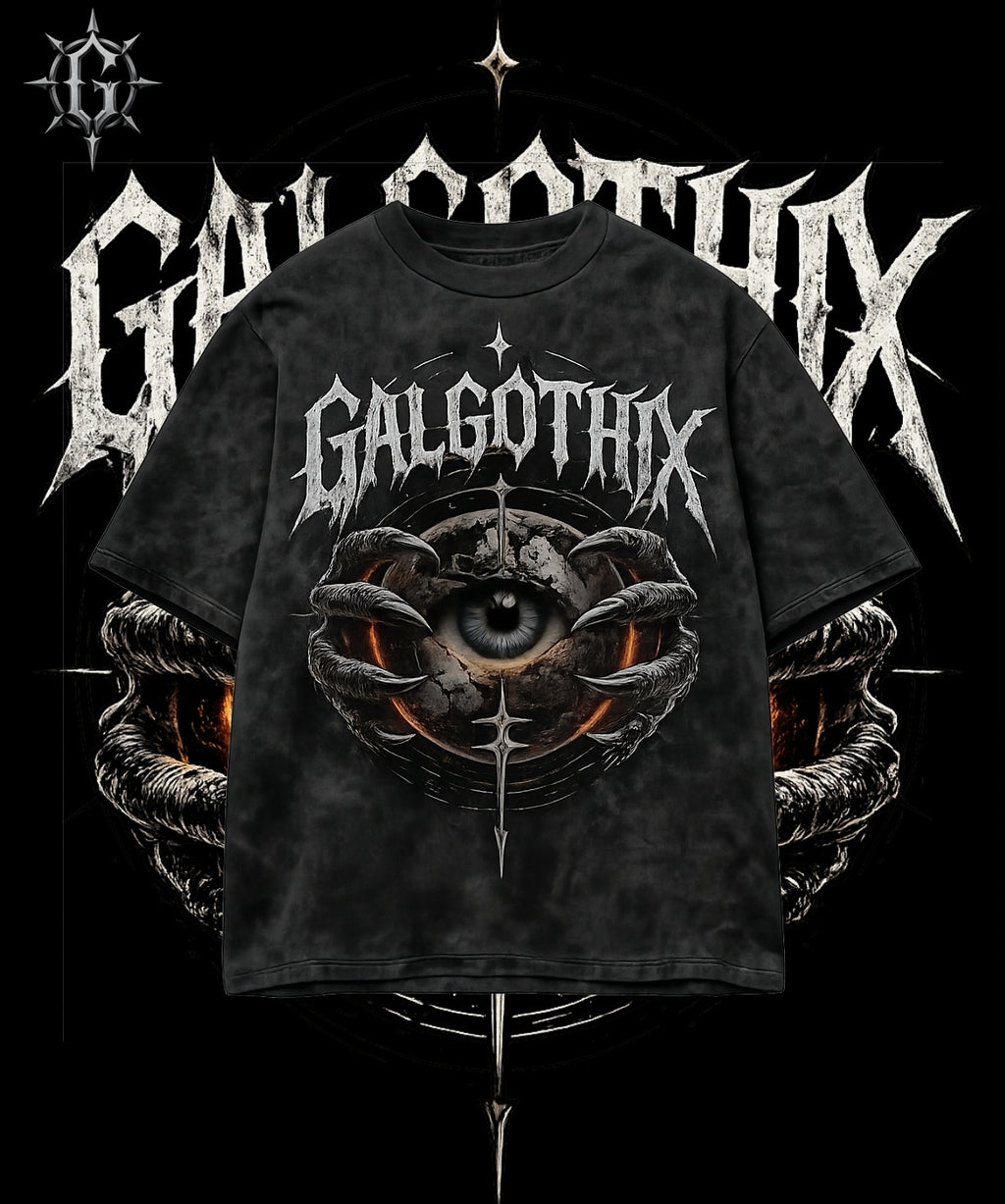 GALGOTHIX | ACIDWASH OVERSIZED TEE