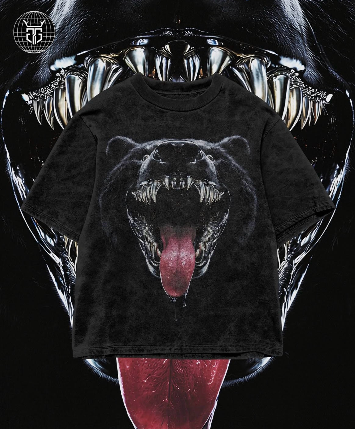 OBSIDIAN | ACIDWASH OVERSIZED TEE