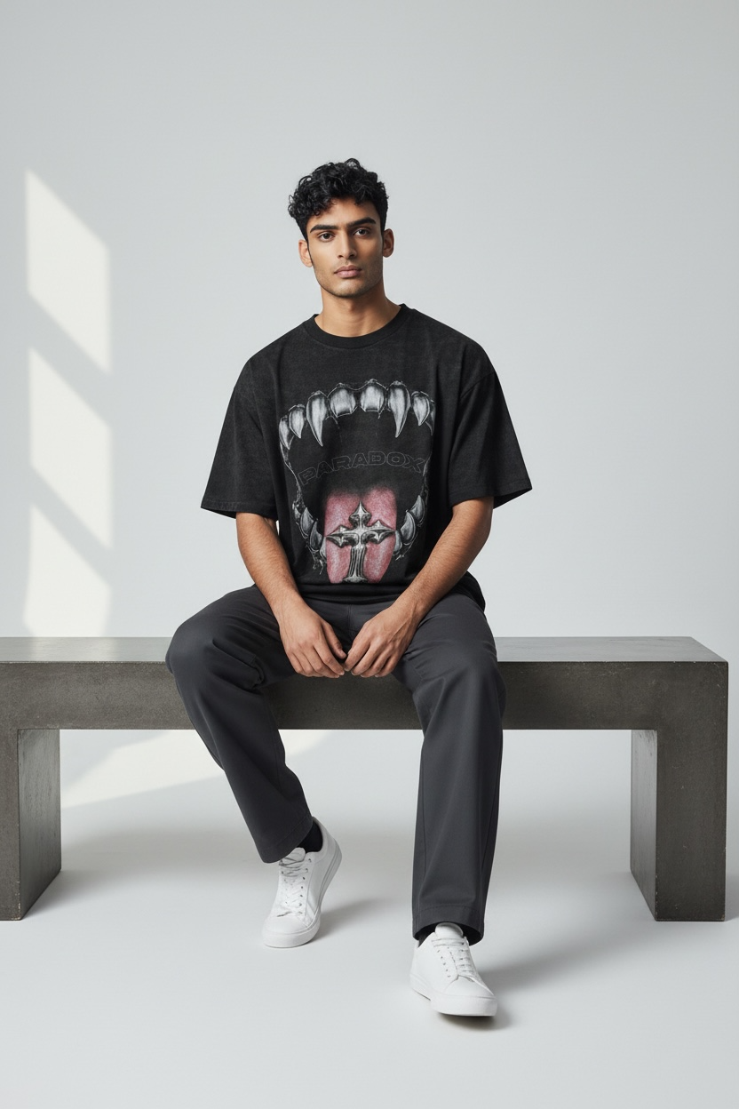 PARADOX | ACIDWASH OVERSIZED TEE
