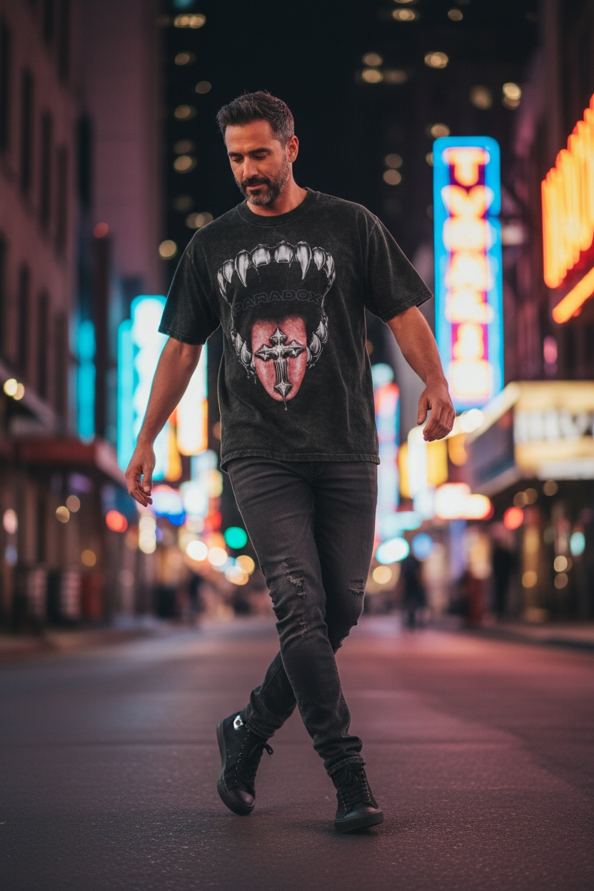 PARADOX | ACIDWASH OVERSIZED TEE