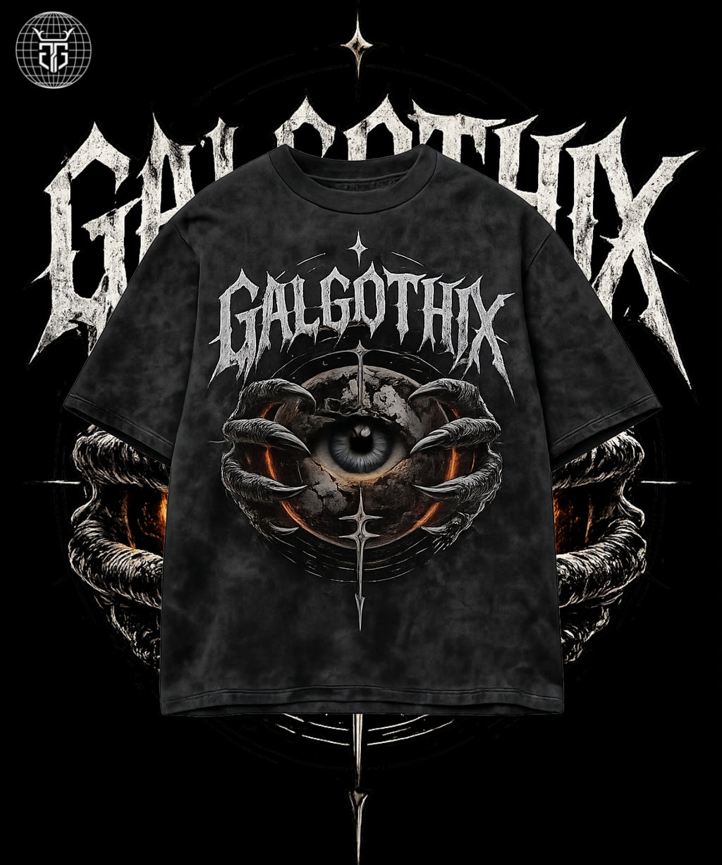 GALGOTHIX | ACIDWASH OVERSIZED TEE
