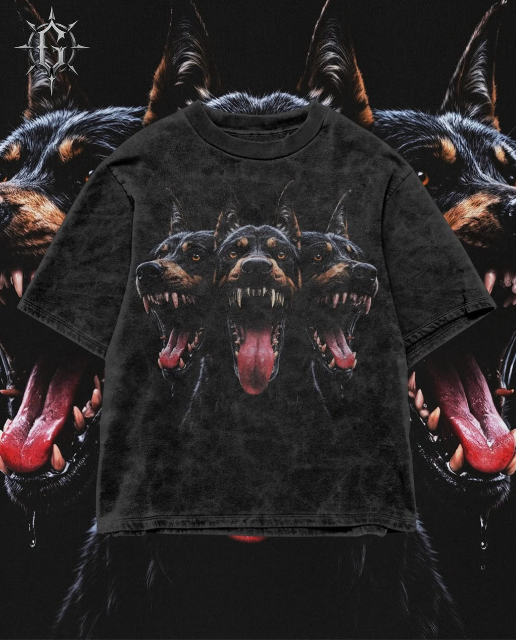 DOBERMAN | ACIDWASH OVERSIZED TEE