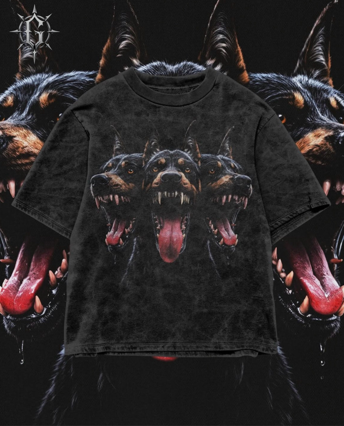 DOBERMAN | ACIDWASH OVERSIZED TEE