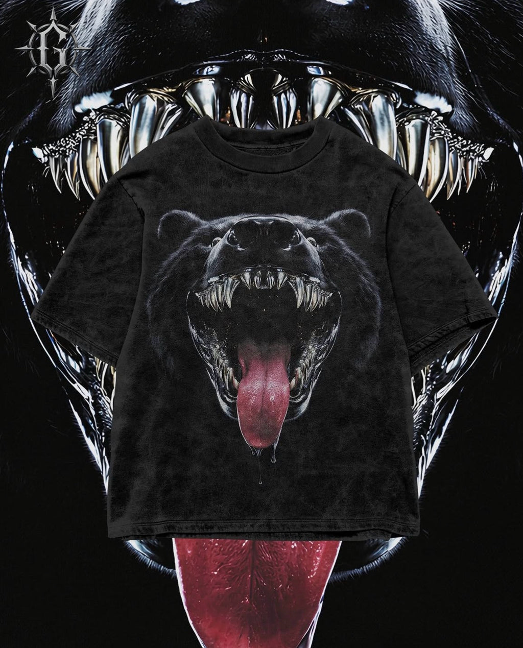 OBSIDIAN | ACIDWASH OVERSIZED TEE