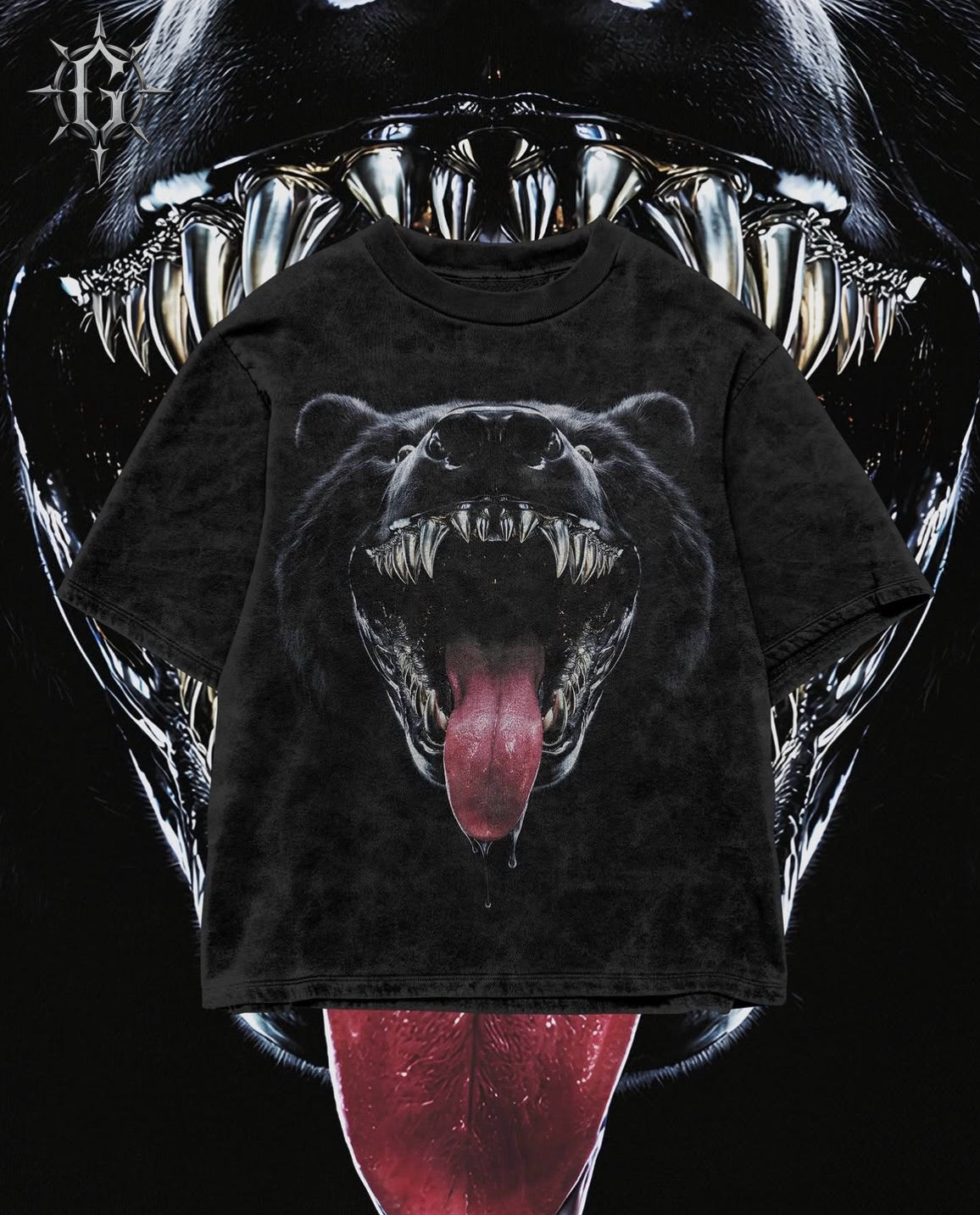OBSIDIAN | ACIDWASH OVERSIZED TEE