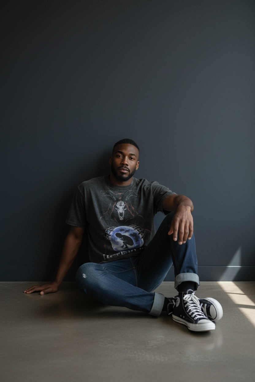 AFTERLIFE | ACIDWASH OVERSIZED TEE