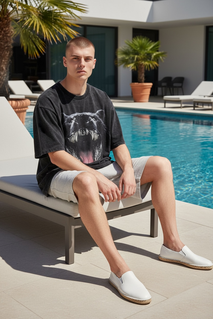 OBSIDIAN | ACIDWASH OVERSIZED TEE